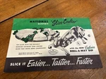 Vtg 1959 National Electric Crafter Instruction Slicer Manual. Fixed Price $9.99.