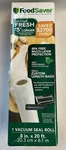 Foodsaver FSFSBF0516-NP 8 Inch X 20' Vacuum Seal Roll. Fixed Price $10.00.