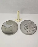 Kenmore KFP-7 Food Processor Replacement 4MM & Medium Disc Blades Stem. Fixed Price $21.95.