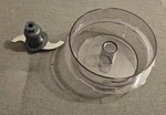 Cuisinart Elemental Food Processor Small Work Bowl FP-13SWB W/ 13SCB Blade. Fixed Price $8.00.