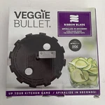 New Veggie Bullet Blades Ribbon Udon Angel Hair Shoestring Fry Spiralize Steel. Fixed Price $19.95.