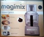 Magimix Compact 3200 Xl Food Processor Chrome, Open Box, Good Condition. Fixed Price $403.67.