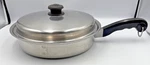 Saladmaster 11 Skillet Sautee Fry Pan TP304S W/ Vented Lid. Fixed Price $100.00.