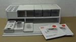 Dash Prepdeck, Includes 8 Prepping Tools, 14 Containers, And Cutting Board. Fixed Price $78.39.