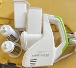 Presto Saladshooter Electric Slicer Shredder, 2 Blades, White/green. Fixed Price $16.65.