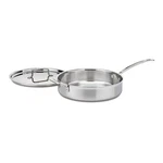Cuisinart Multiclad Pro Triple Ply 5.5 Quart Saute Pan Helper Cover MCP33-30HN. Fixed Price $154.99.