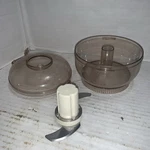 Oskar Sunbeam Mini Food Processor 14081 Parts Only Bowl Lid Blade 3 Pieces. Fixed Price $25.00.