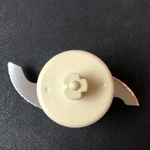 Used Cuisinart FP-16SCB Small Chopping Blade For 14-CUP Food Processor FP-14DC. Fixed Price $9.99.