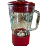 Cuisinart Smart Power Duet Processor/blender Glass Pitcher & Blade BFP-703 Red. Fixed Price $17.46.