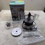 Hamilton Beach 70730 10 Cup Food Processor With Bowl Scraper Black & Stainless. Fixed Price $39.99.