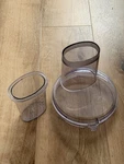 Moulinex Masterchef 920 Food Processor Work Bowl Cover Lid & Pusher. Fixed Price $13.73.