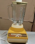 Sears Roebuck Counter Craft Insta 14 Speed Blender Harvest Gold Tested Wor. Fixed Price $20.33.