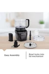 Black+decker Easy Assembly 8-CUP Food Processor, 850W, 2 Speeds Pulse, Chop. Fixed Price $48.00.