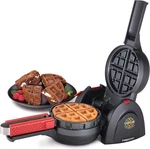 Presto Stuffler Stuffed Electric Belgian Waffle MAKER,NON-STICK,900W, Flips 180. Fixed Price $66.99.