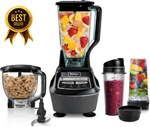 Ninja Kitchen System 1500W Blender & Food Processor Smoothies Dough Black BL770. Fixed Price $214.01.