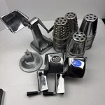 Food Vegetable Cutters Lot Manual Grinder Cones Townecraft King Kutter Renaware. Fixed Price $59.99.