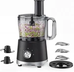 Food Processor 10.5 Cup, Vegetable Choppers With Slicing Shredding Chopping Knea. Fixed Price $71.99.