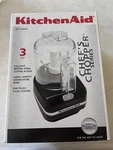 Kitchenaid Nib Onyx Black Cup Chef's Series Chopper KFC3100OB. Fixed Price $55.00.