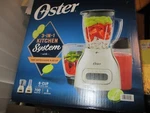 Oster 3-IN-1 Kitchen System Includes Blender-food Chopper-blend Go Cup New !. Fixed Price $59.99.