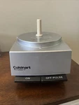 Cuisinart Custom 11 Dlc 8S Food Processor Base Motor Tested Working Silver. Fixed Price $24.99.