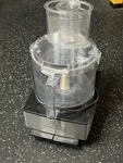Cuisinart Custom Cup Food Processor DFP-14 Bcn Silver & Black No Blade Works. Fixed Price $99.00.