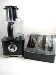 Oster 11 Cup Food Processor FPSTFP4255 Tested With Accessories Used One Time. Fixed Price $120.36.