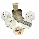 Vintage Oster Regency Food Processor Salad Maker Attachment + 4 Blades Guc. Fixed Price $22.97.