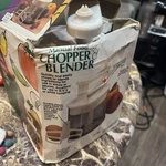 Manual Food Processor Chopper Missing Blades SKU#00632B Unbranded. Fixed Price $9.67.