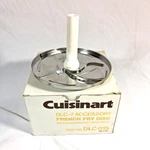 Vintage Cuisinart DLC-7 French Fry Cut Disc Blade Series DLC-015 Japan W/box. Fixed Price $16.99.