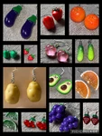 Buy 2 1 Free Fun Fruity &vegetable Earrings Food-inspired Kawaii Jewellery. Fixed Price $5.37.