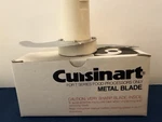 Cuisinart DLC-7 Metal S-blade Made Japan Food Processor Chopping Mixing, Euc. Fixed Price $15.99.
