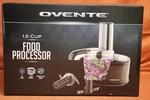 Ovente Mini Electric Food Processor Smoothies, Vegetables, Salad 1.5 Cup. Z1010. Fixed Price $17.99.