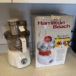 New Hamilton Beach 70570 Big Mouth 14 Cup 500W Food Processor. Fixed Price $80.63.