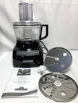 Kitchenaid KFP0711 Food Processor Onyx Black Accessories + Instructions Cup. Fixed Price $67.99.