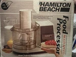 Vintage Hamilton Beach 702AL Food Processor. Fixed Price $44.99.