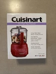 Cuisinart DLC-4ARD Mini-prep Plus 4-CUP Food Processor Red.. Fixed Price $29.95.
