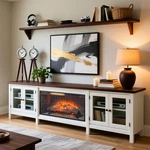 36"INFRARED Electric Fireplace W/trim Kit Touch Panel Home Decor Heater 3D Flame. Fixed Price $359.99.
