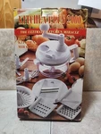 Kitchen Plus 2000 Chopper Slicer Grater Juicer 8 In Gadget Used 1CNT3. Fixed Price $10.00.