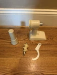 Vintage Oster Regency Kitchen Center Meat Grinder Attachment And Accessories Wht. Fixed Price $24.99.
