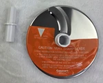 Cuisinart Smartpower Duet Slicing/shredding Disc + Stem Afp 7C Part. Fixed Price $11.99.