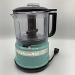 Kitchenaid Aqua Sky Chopper KFC3516AQ 3.5 Cups Mini Food Processor Wrap Cord. Fixed Price $28.99.