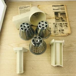 Nutone Food Center Model 278N Shredder-slicer Grater Attachment W/ 3 Cones. Fixed Price $49.99.