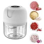 Wireless Electric Mini Food Chopper 250ML Color White. Fixed Price $16.99.