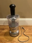 Veggie Bullet Model VB102 Electric Spiralizer Food Processor Silver Nice!!. Fixed Price $64.99.