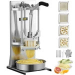 Vevor Commercial Vegetable Dicer French Fry Cutter With 4 Blades Wedge Slicer. Fixed Price $109.99.