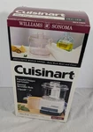 Cuisinart Mini-prep Processor White (model DLC-1EB) Williams Sonoma Exclusive. Fixed Price $39.95.