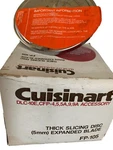 Cuisinart Food Processor DLC-10E, Fp -105 Thick Slicing Disc 5MM, Expanded Blade. Fixed Price $9.95.