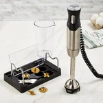 X5 Stainless Steel Handheld Food Processor - Blades & 16 Speeds. Fixed Price $333.99.