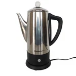 Elite Gourmet EC-120 Electric Tea Coffee Percolator Pot Cup Stainless Steel. Fixed Price $29.67.