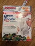 Presto Salad Shooter Plus Electric Slicer Shredder 1994 New. Fixed Price $59.99.